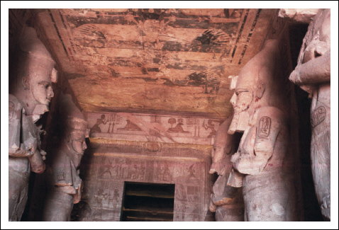 Abu Simbel Decke