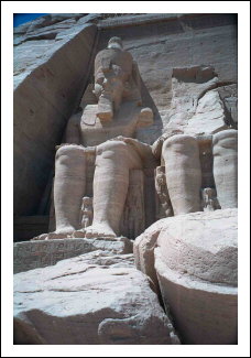 Abu Simbel Figur