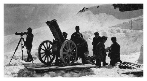 Kanonen75mm Gebirgskanone